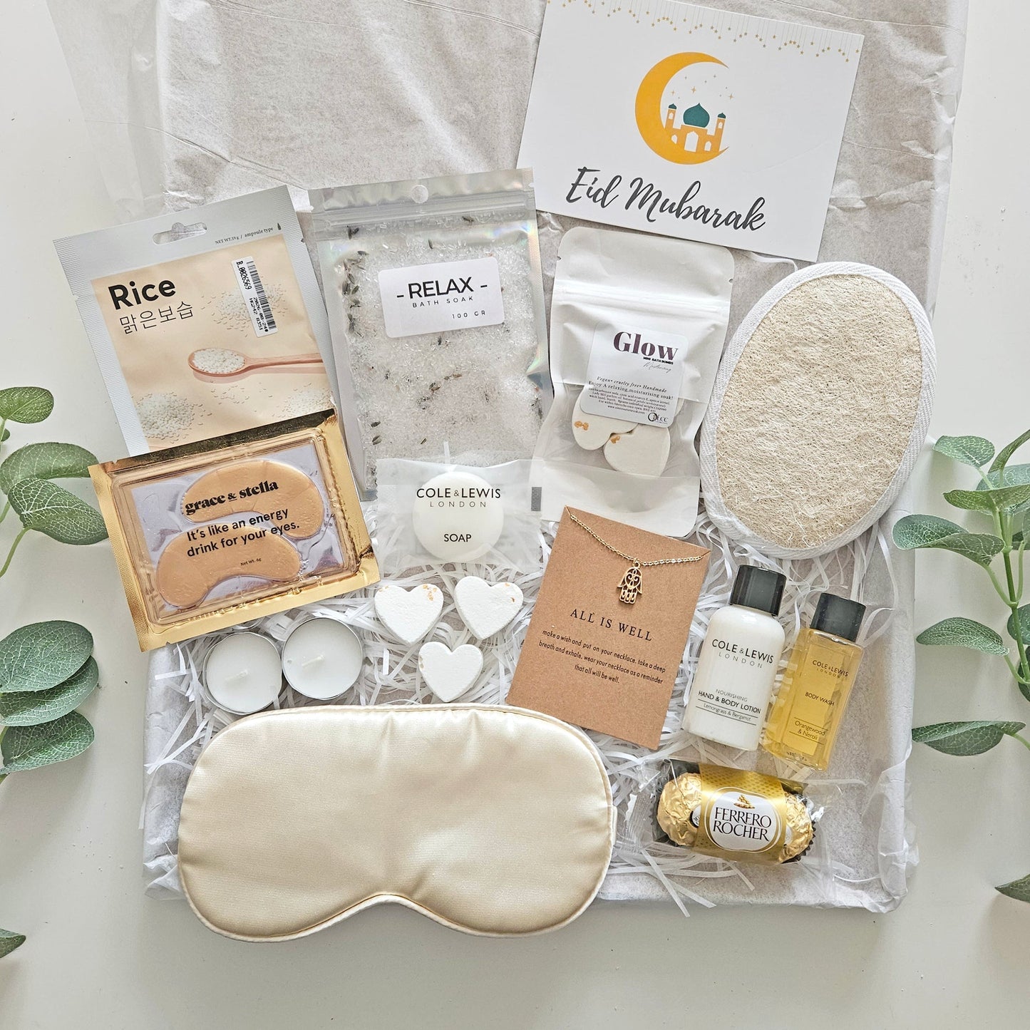 all is well fatima hand pamper set hug in a box gift boxes for women