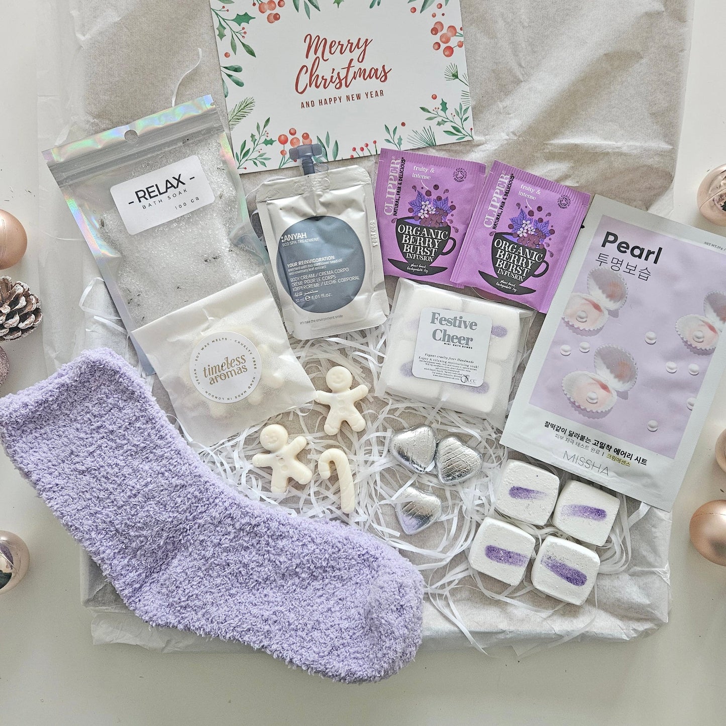 christmas Self Care gift hampers for women