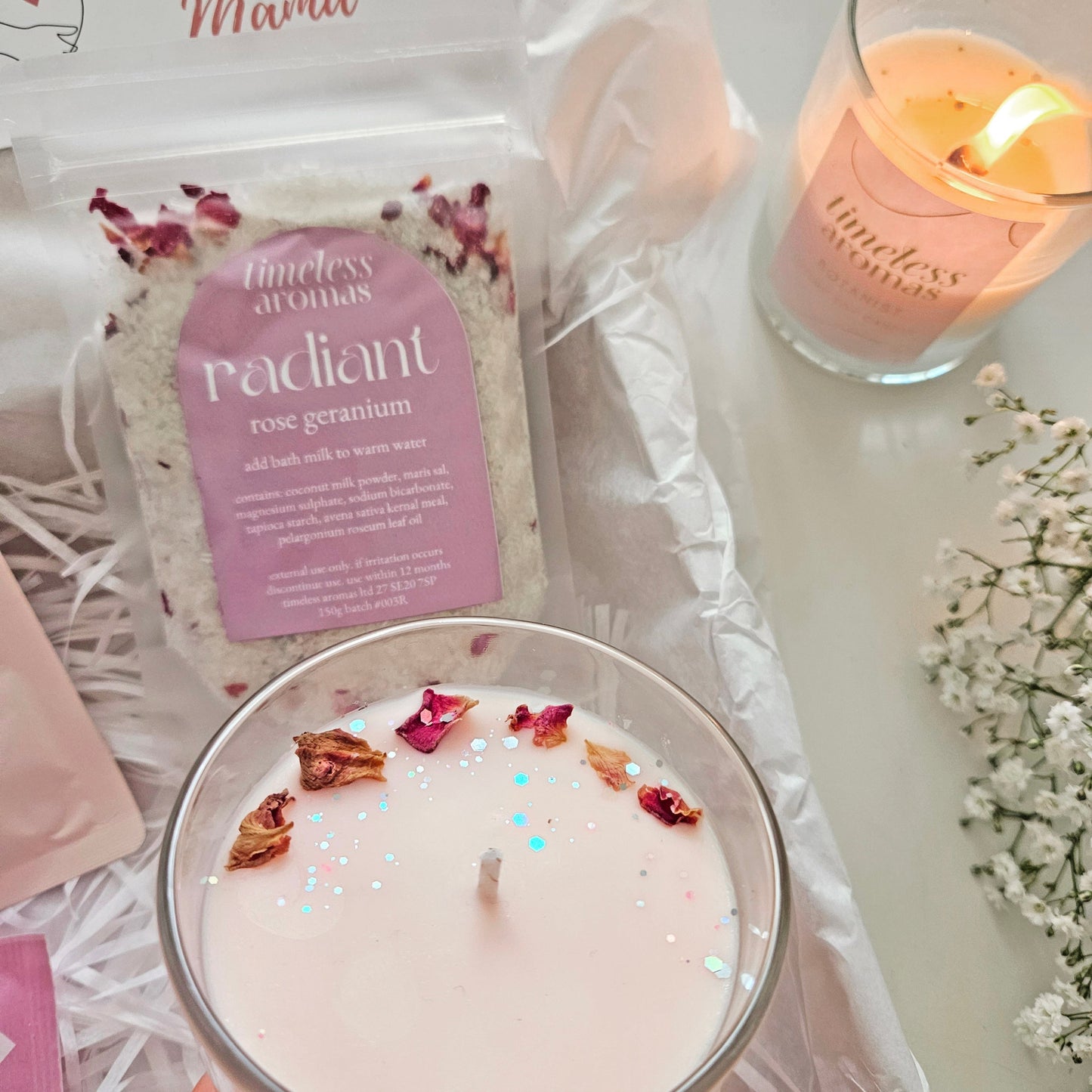 expectant mum pamper gift pregnacy spa hamper