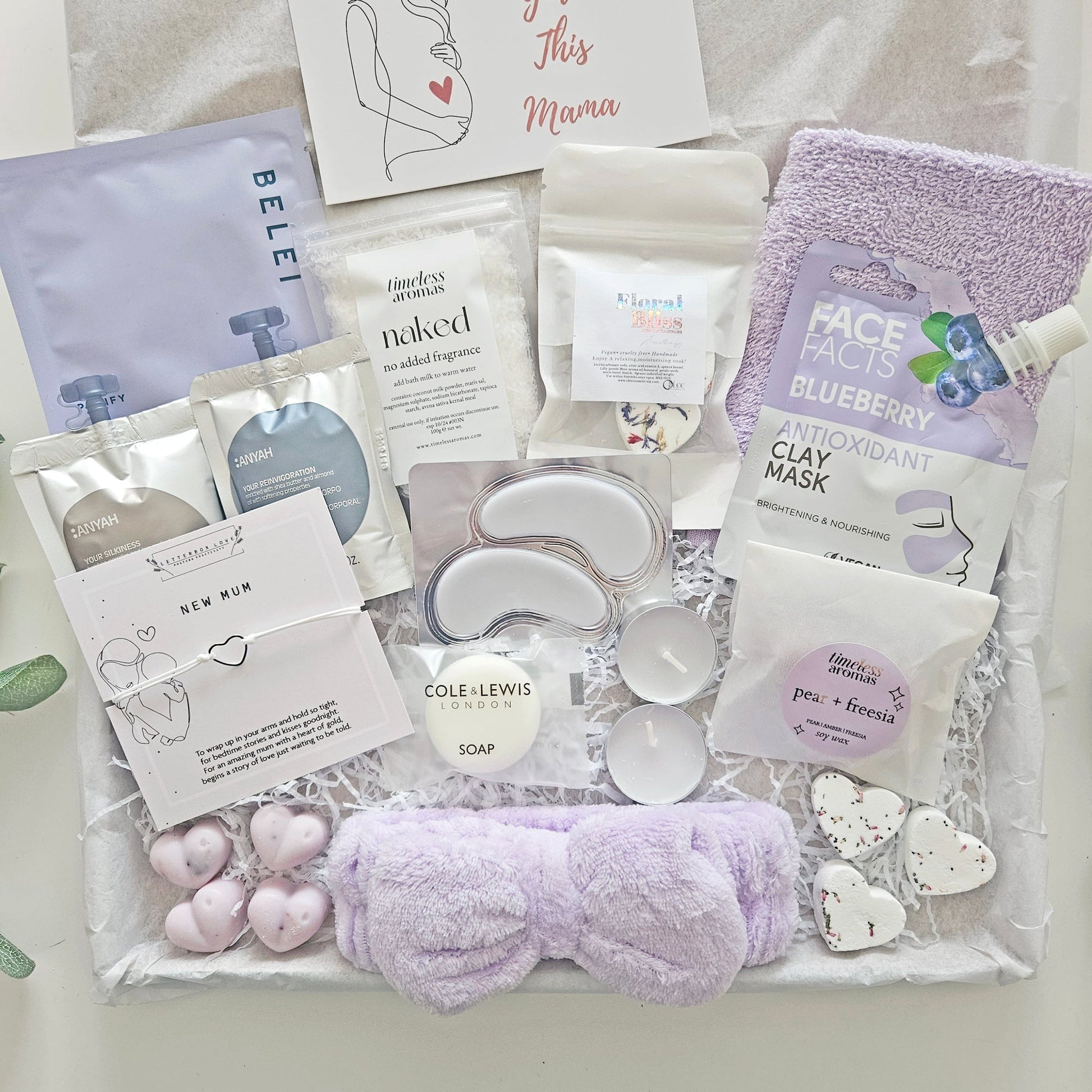 luxury new mum pamper hamper next day delivery gifts
