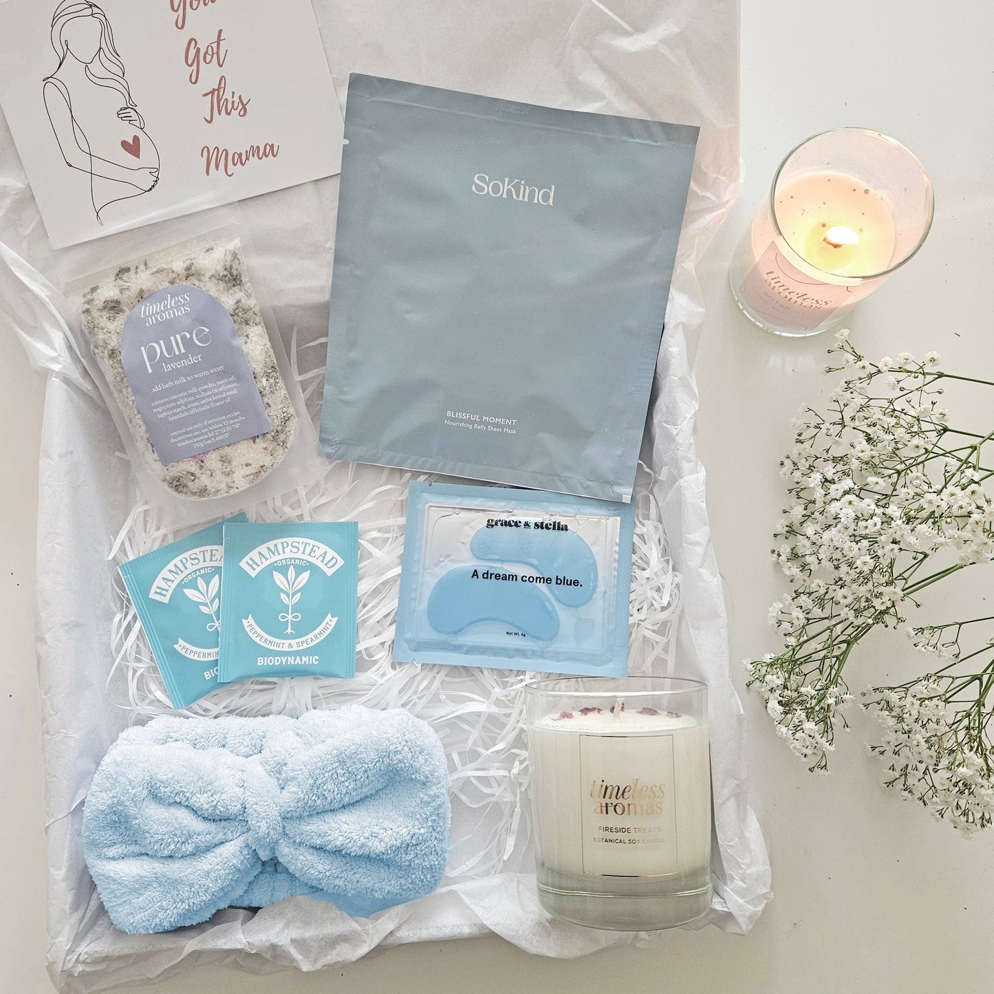 mum to be pamper hamper maternity self care gifts