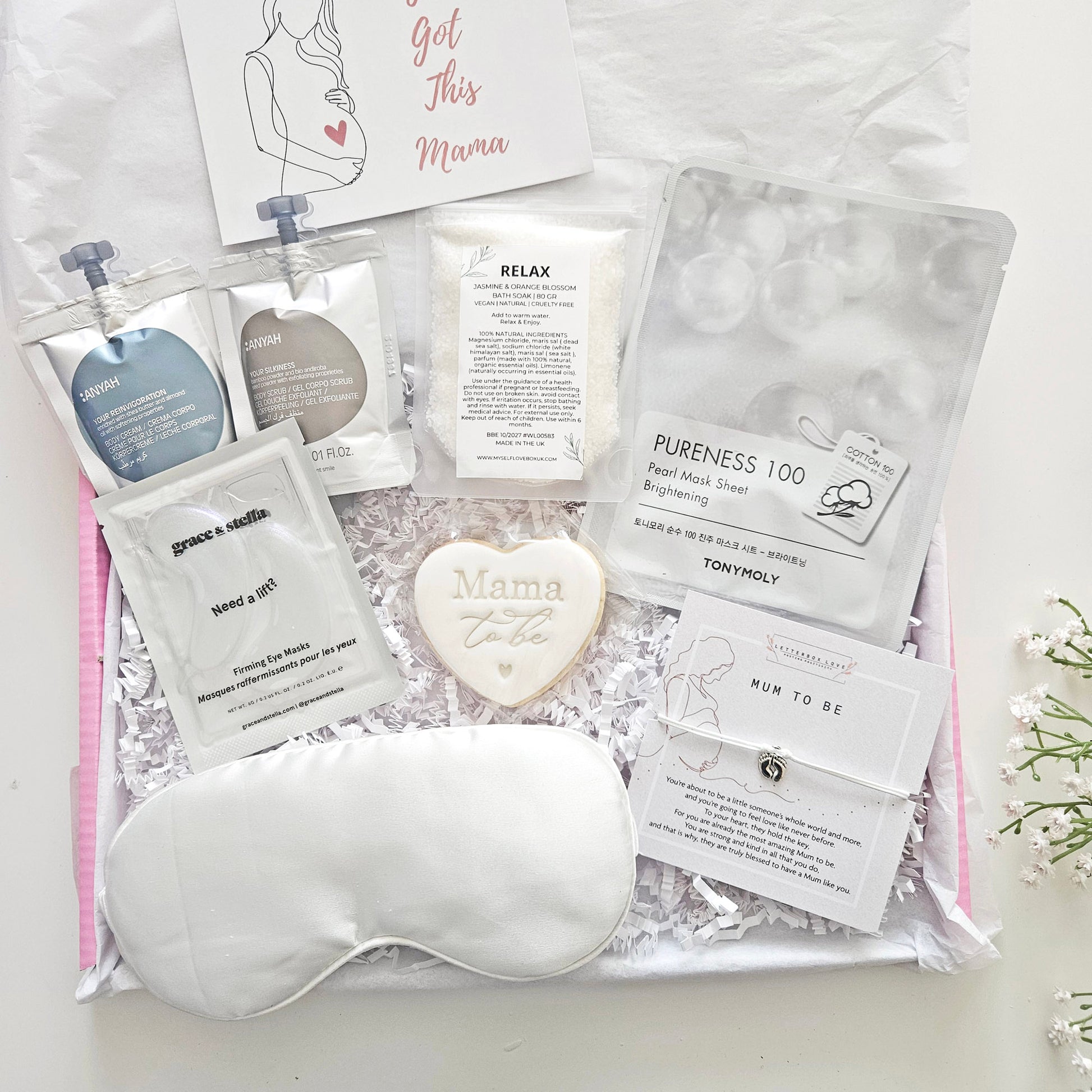 mum to be pamper set | Letterbox Gifts for Mum to Be