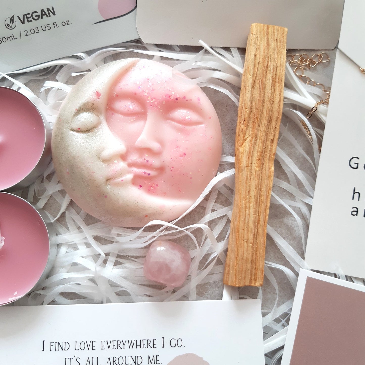 spiritual pamper box for her next day pamper hamper birthday gift delivery