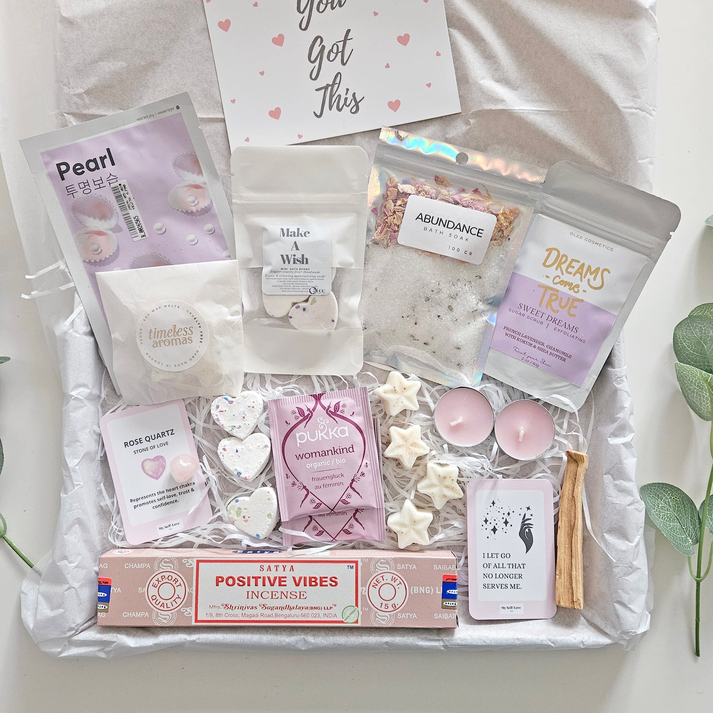 POSITIVE VIBES PAMPER BOX