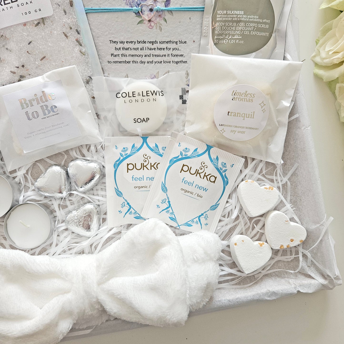 bridal pamper box | bride to be hamper