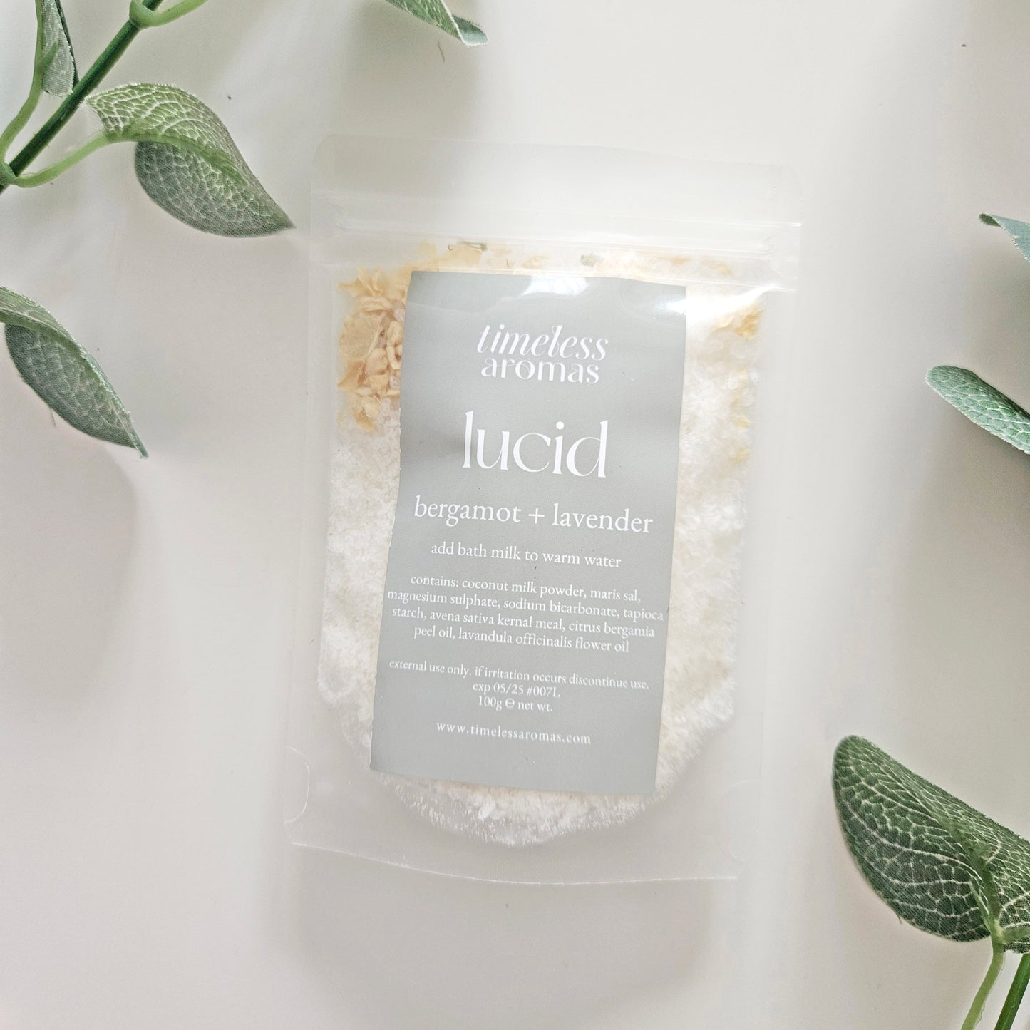 LUCID - HANDMADE NATURAL BATH MILK 100 GR