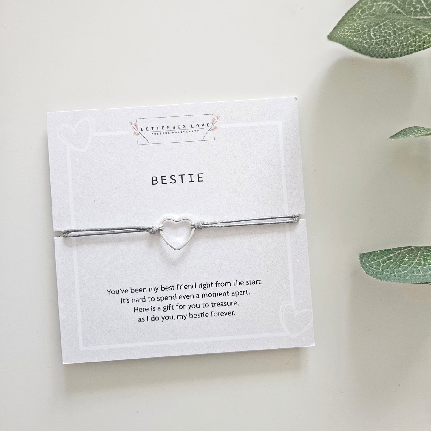 bestie bracelet | self care package for friend