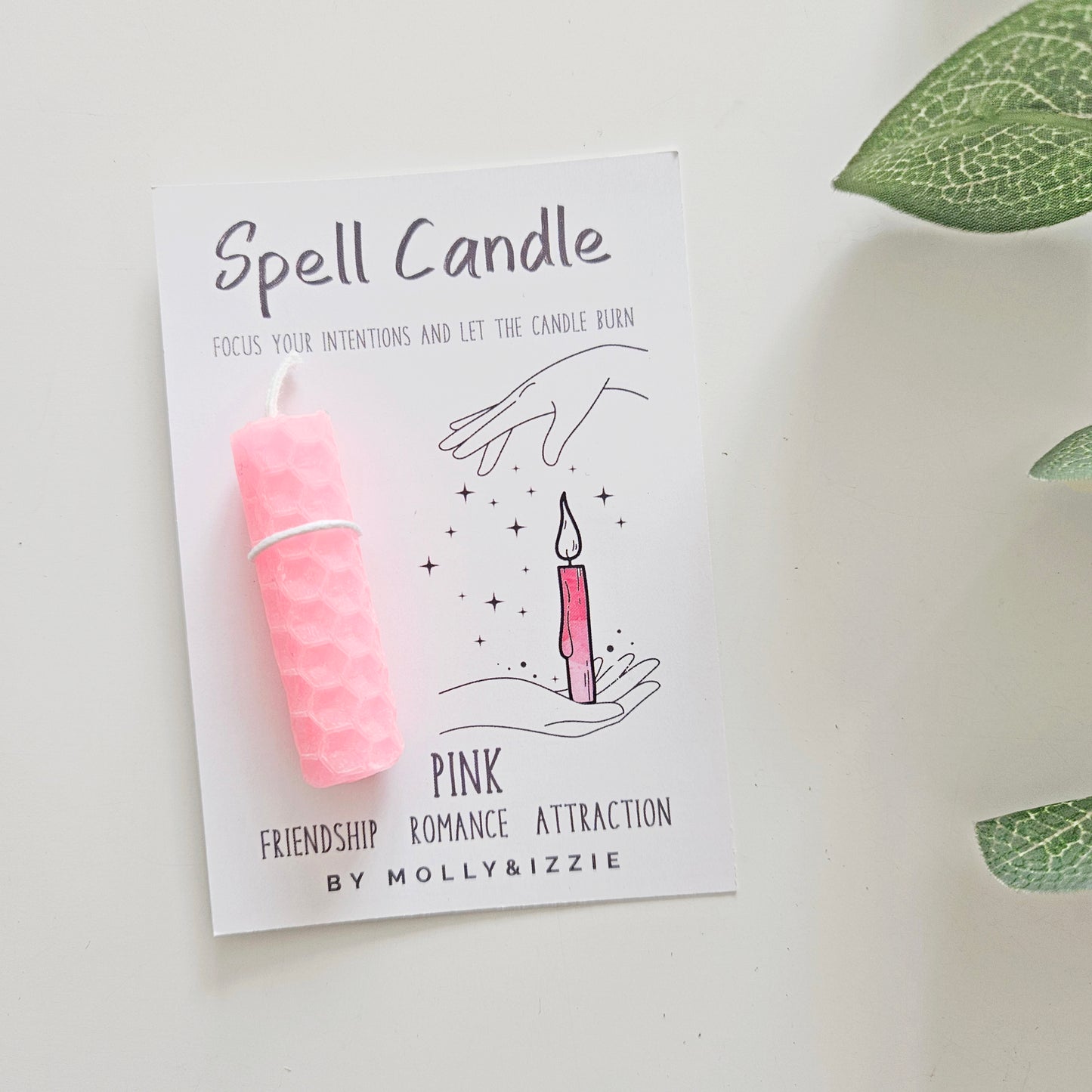 SPELL CANDLE - FRIENDSHIP, ROMANCE, ATTRACTION