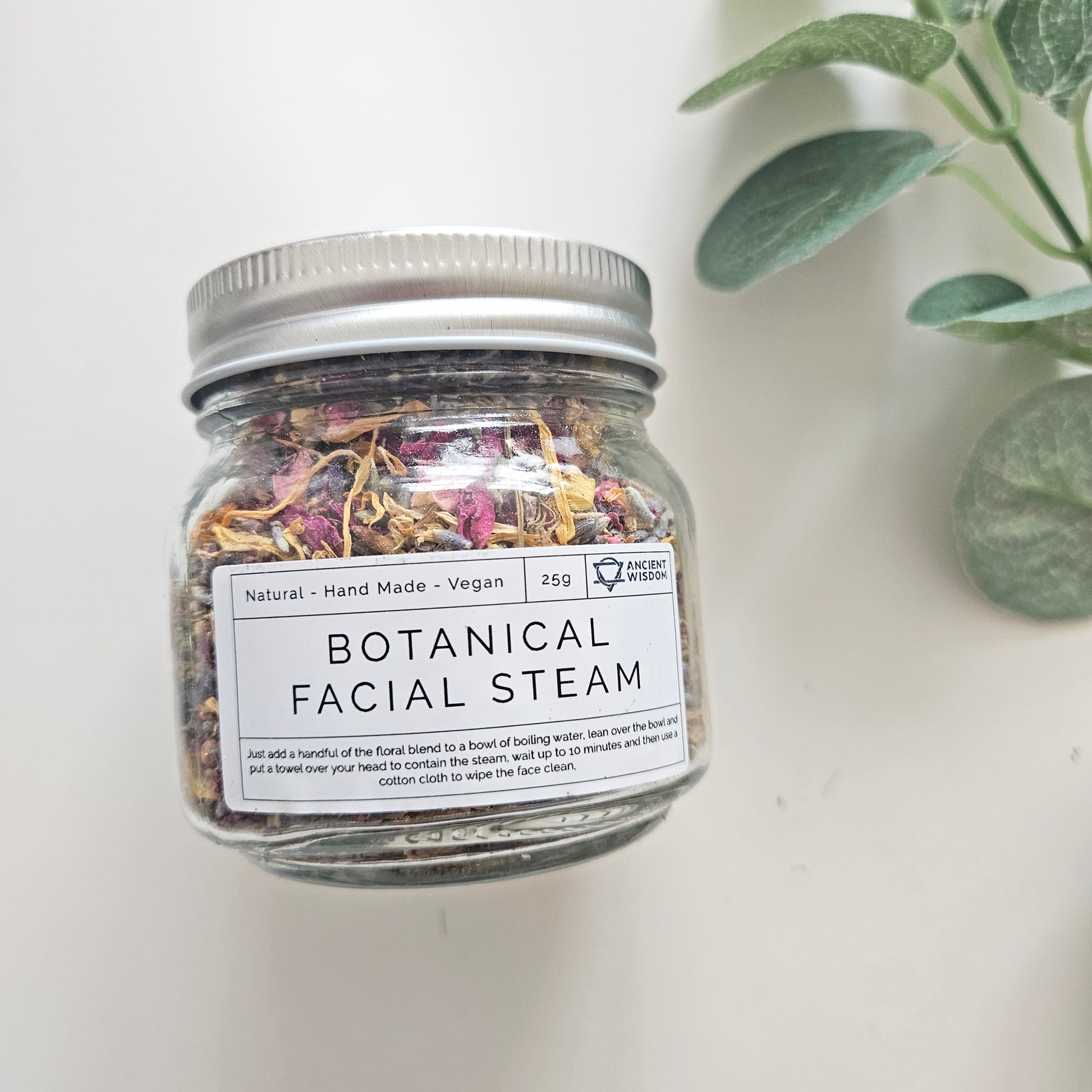 botanical facial steam | Build your own luxury pamper box uk