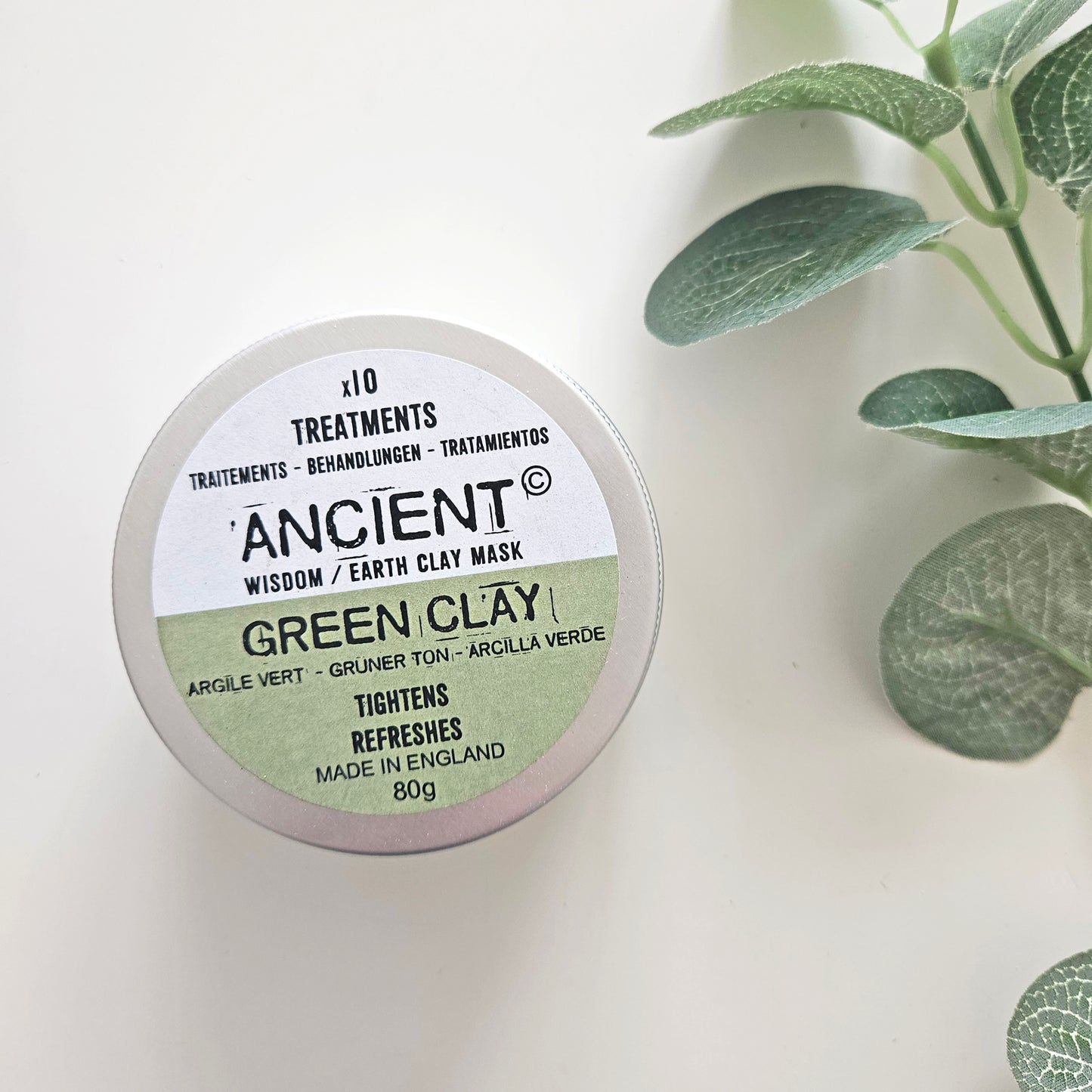 GREEN CLAY FACE MASK 80gr