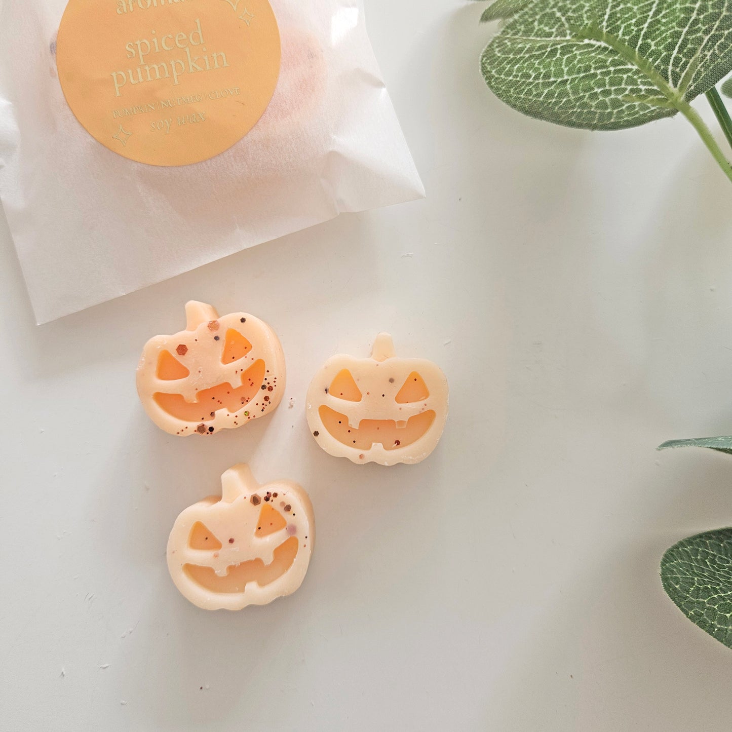 HALLOWEEN PUMPKIN WAX MELTS | SPICED PUMPKIN