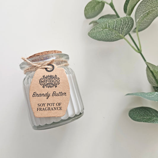 SCENTED CANDLE POT | BRANDY BUTTER