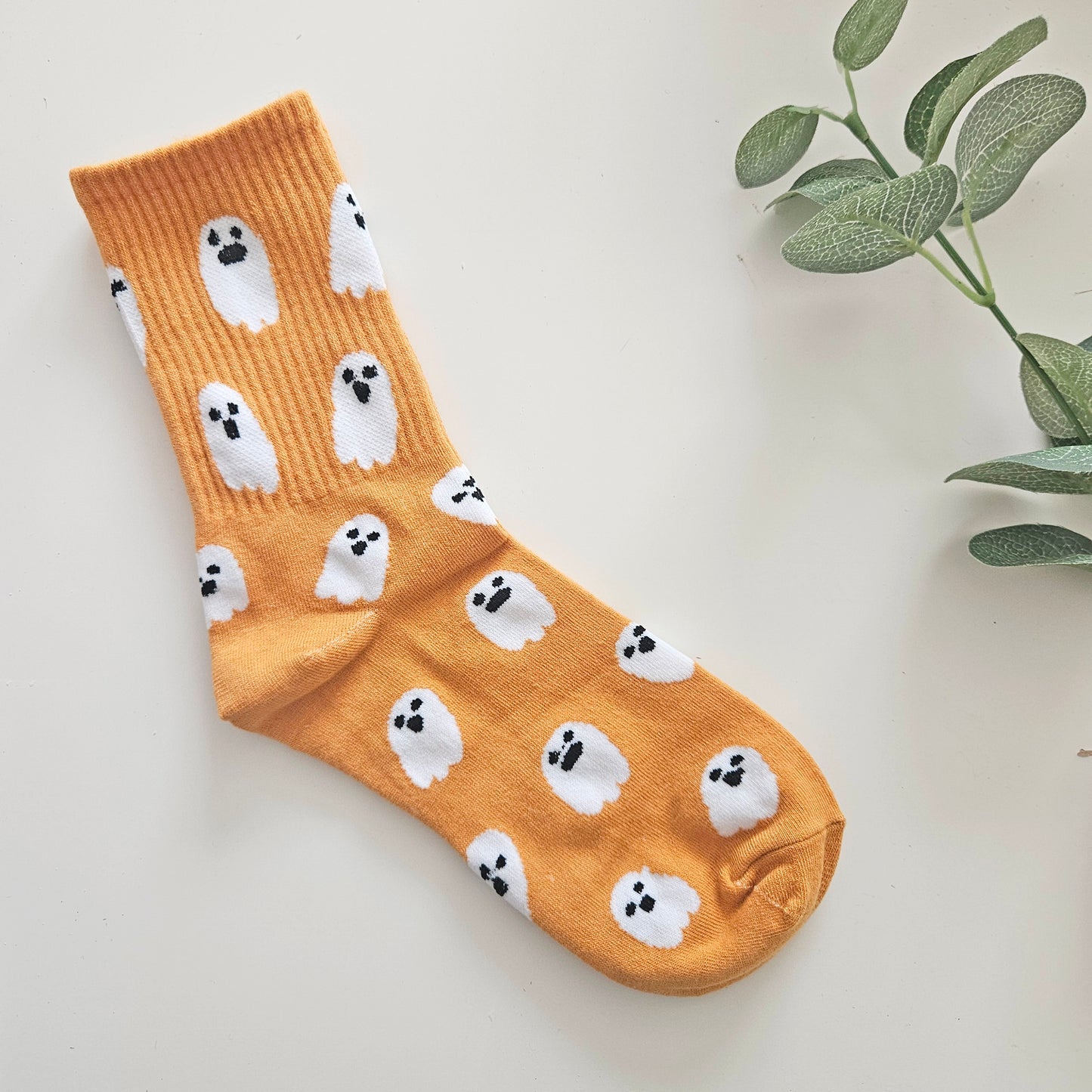 HALLOWEEN GHOST SOCKS