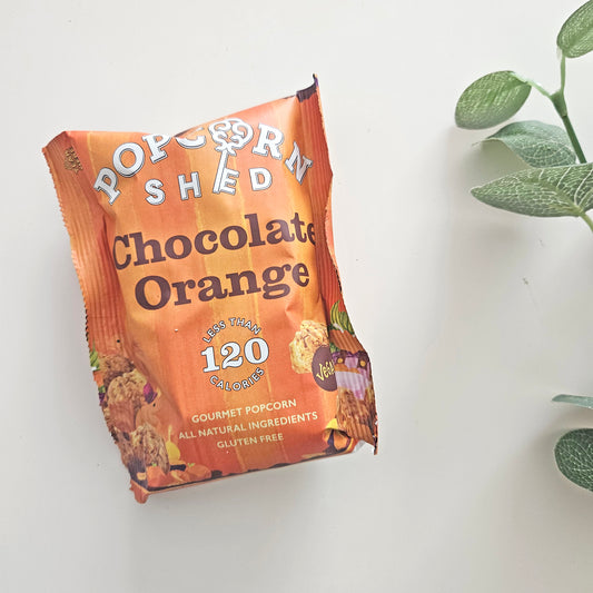 CHOCOLATE ORANGE GOURMET POPCORN