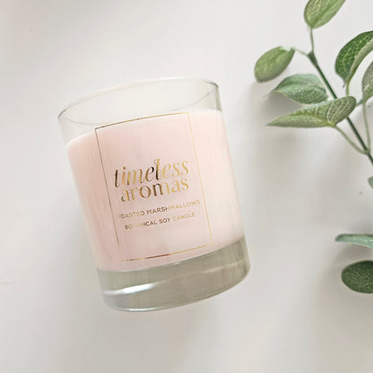 LUXURY BOTANICAL SOY CANDLE | TOASTED MARSHMALLOWS