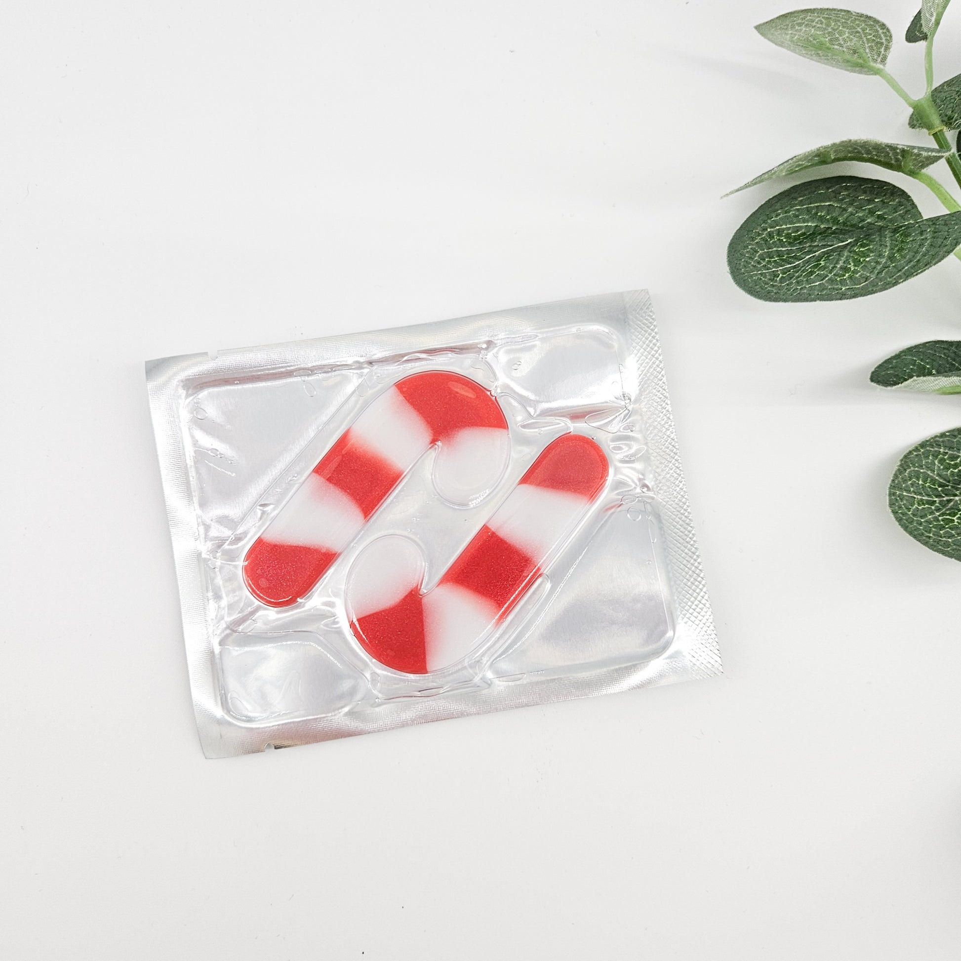 Candy Cane Under Eye Masks | Build Your Own Christmas pamper box