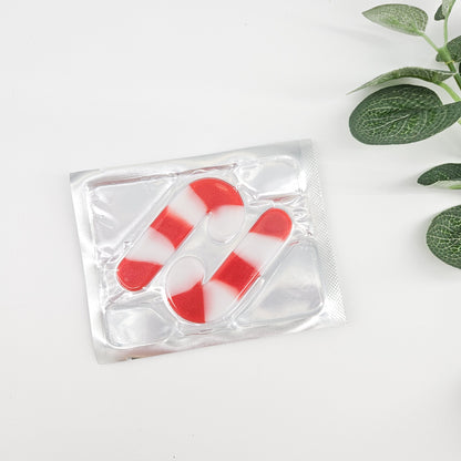 Candy Cane Under Eye Masks | Build Your Own Christmas pamper box