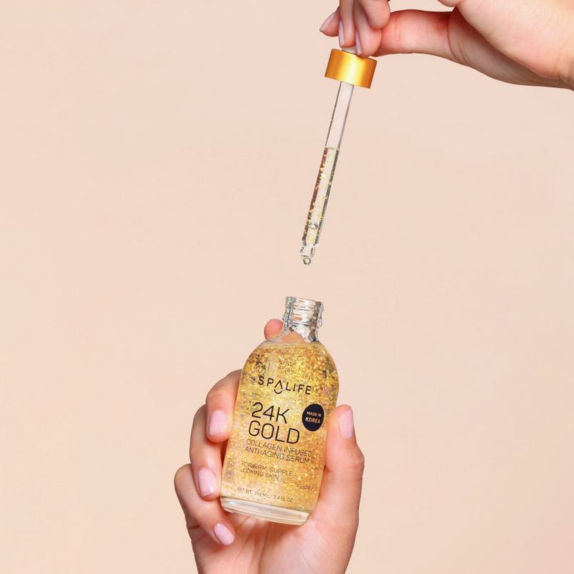 24K Gold Anti-Aging Serum | Build Your Own Korean Skincare gift set