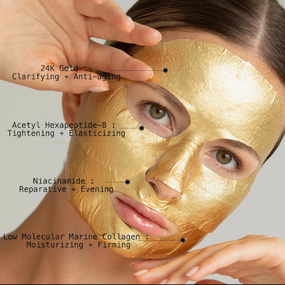 24K Gold Facial Mask | Build Your Own Self Care Box