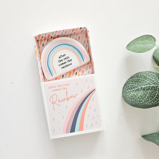 After the Rain Ceramic Token | Build Your Own Thinking of You Gift Box