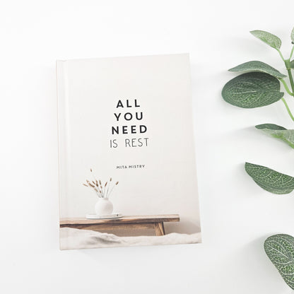 All You Need Is Rest Mini Book | Relaxation & Mindfulness Gift