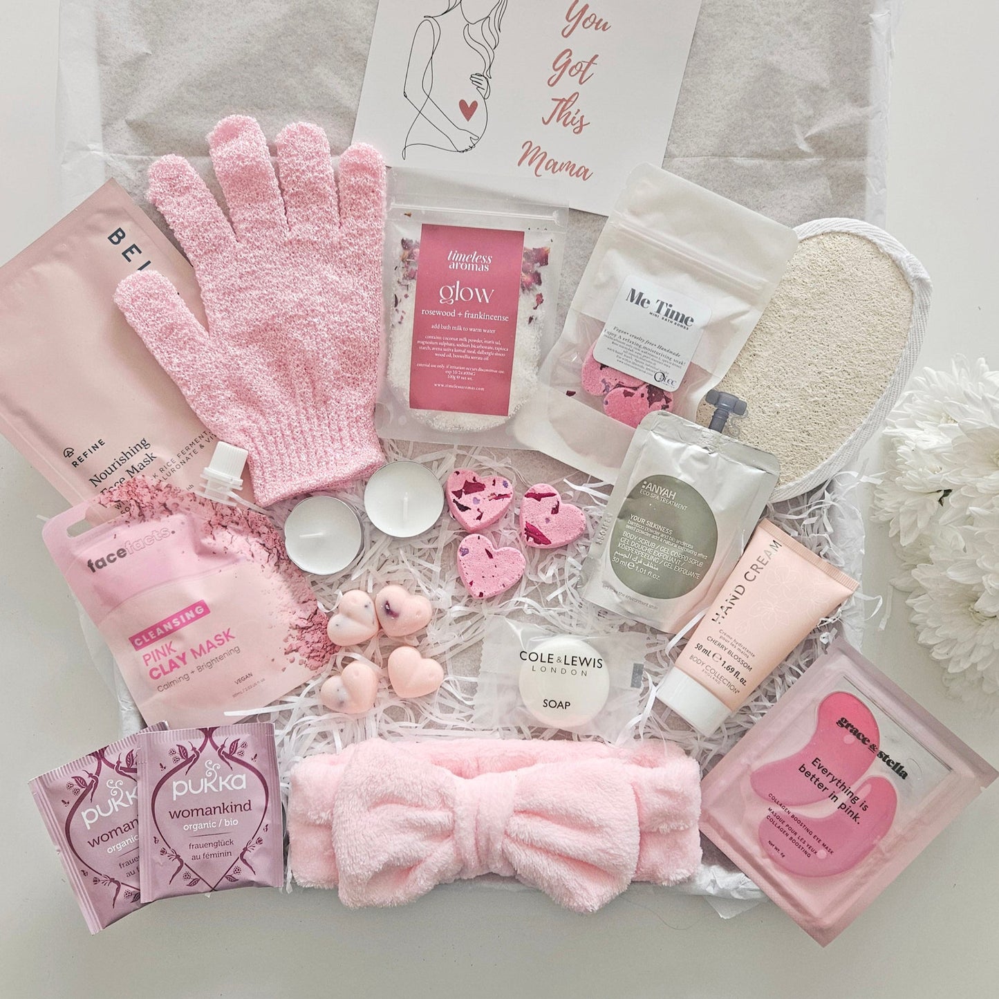 Amazing mama pink maternity hamper