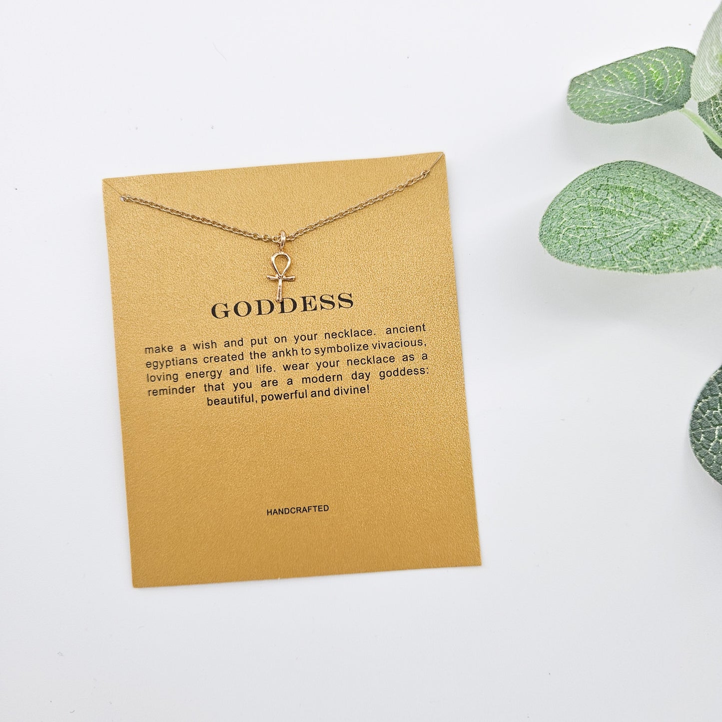 Ankh Necklace – Meaningful Goddess Gift | Build Your Own Gift Box