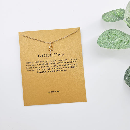 Ankh Necklace – Meaningful Goddess Gift | Build Your Own Gift Box