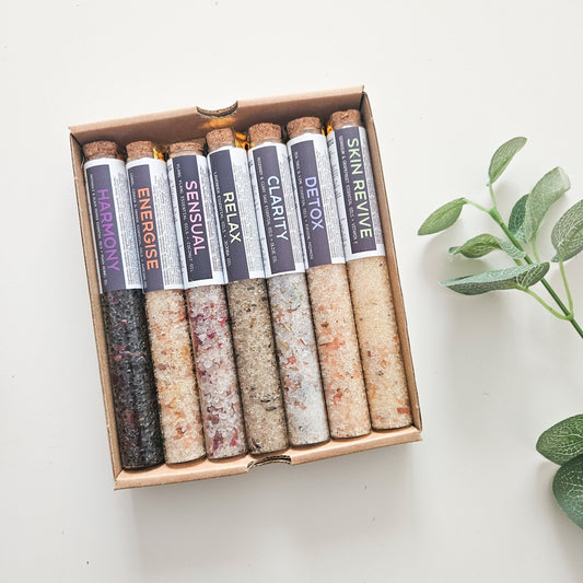 Aromatherapy Bath Salts Set| Build Your Own Spa Gift Set For Her