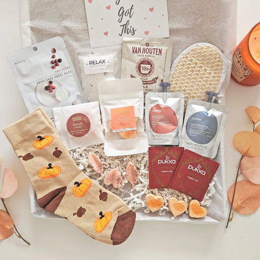 Autumn Birthday Hampers for Her Fall Pamper Gift Sets