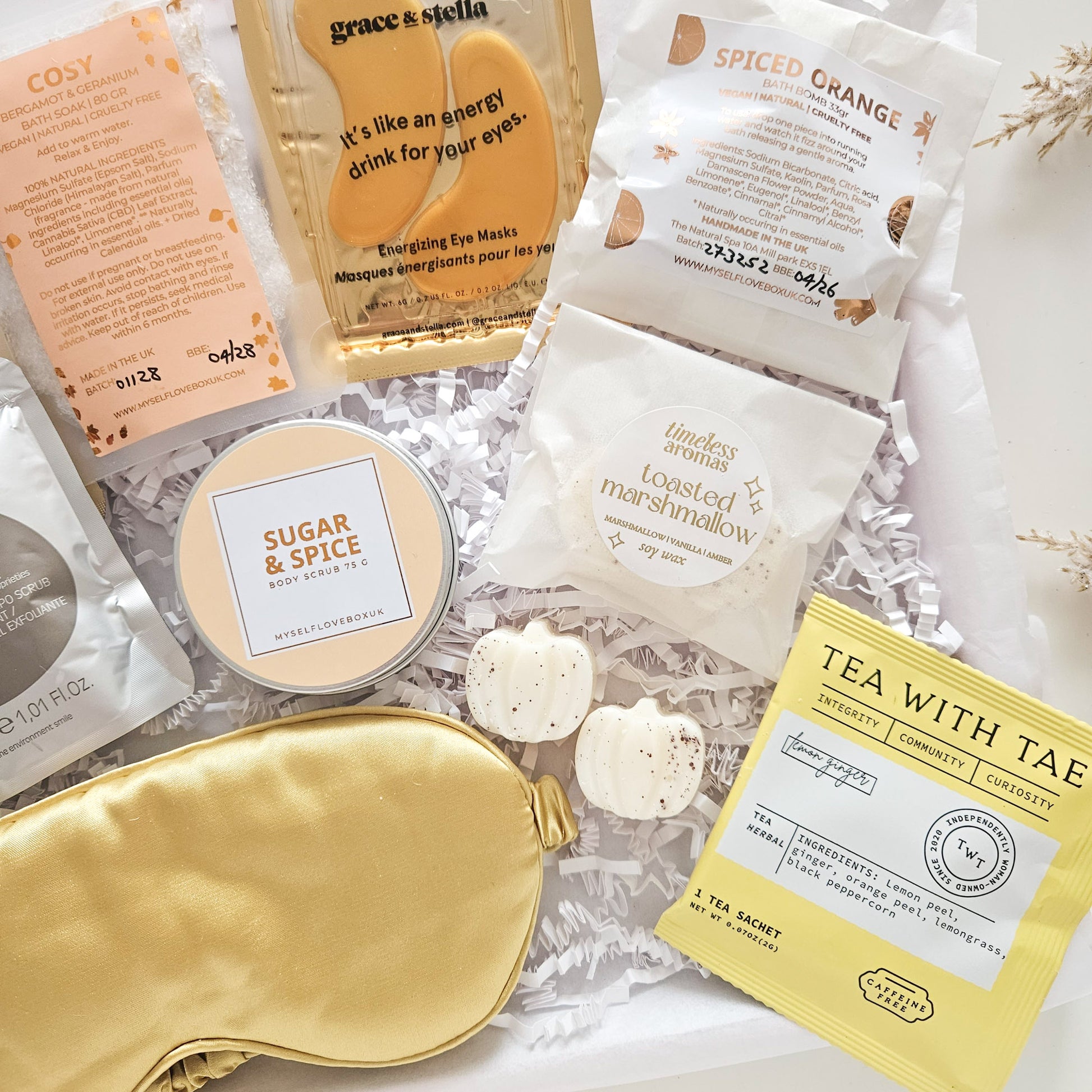Autumn Bliss Pamper Kit | Luxury care package Gift For Female Friends