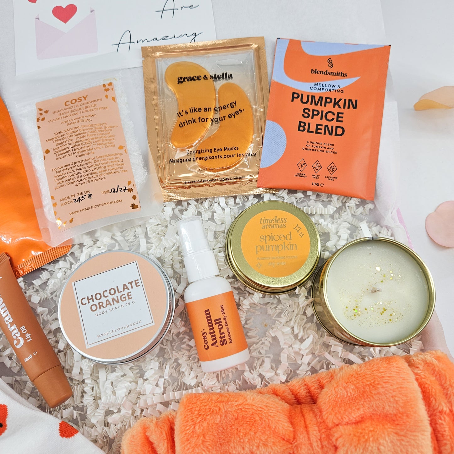 Autumn Pamper Gift Set for Her | The Pumpkin Season Box Uk