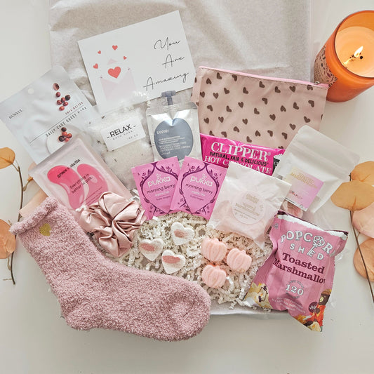 Autumn Self Care Gift Hamper for Women  Birthday Pamper Gift Box by post