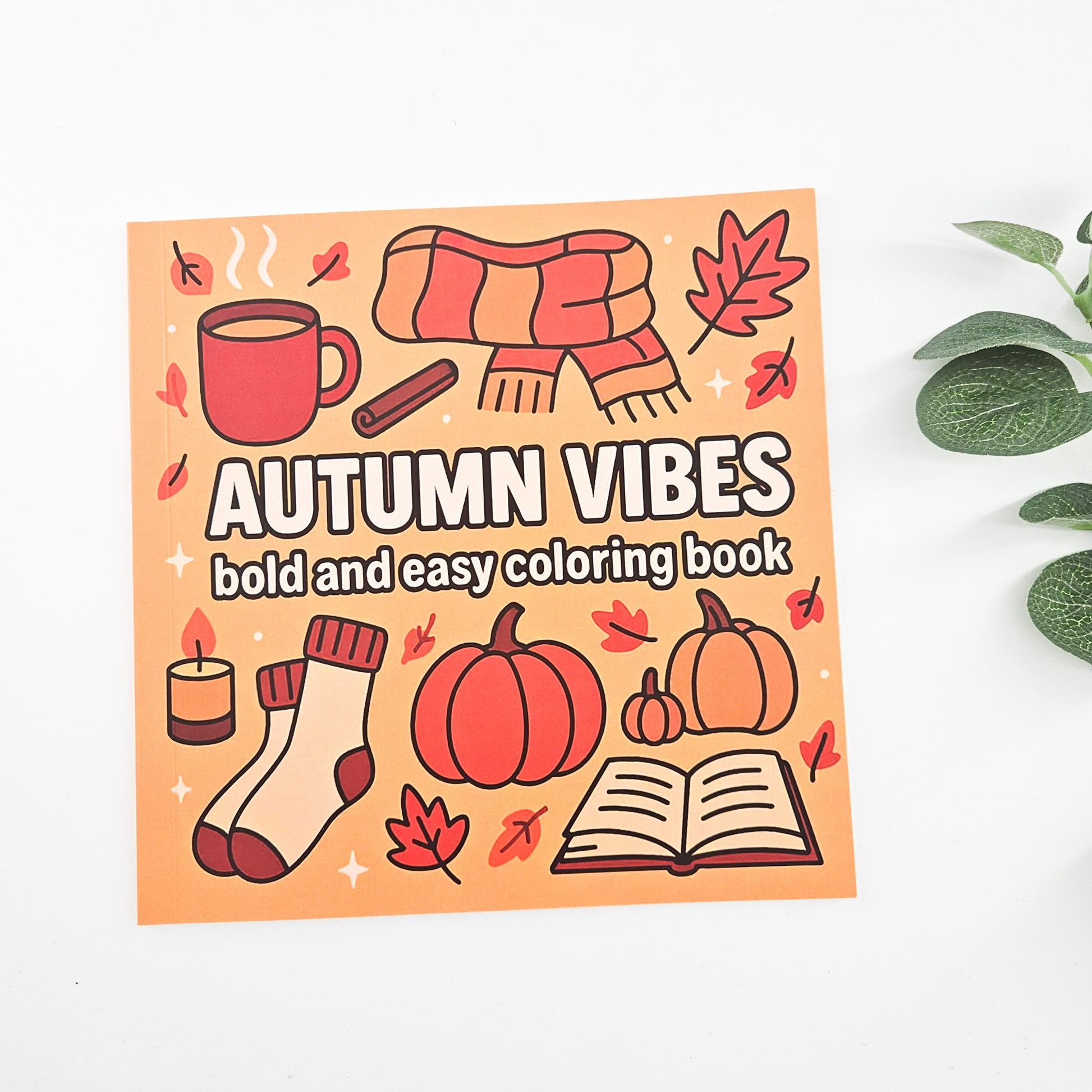 Autumn Vibes Coloring Book | Build Your Own Autumn Gift Box 