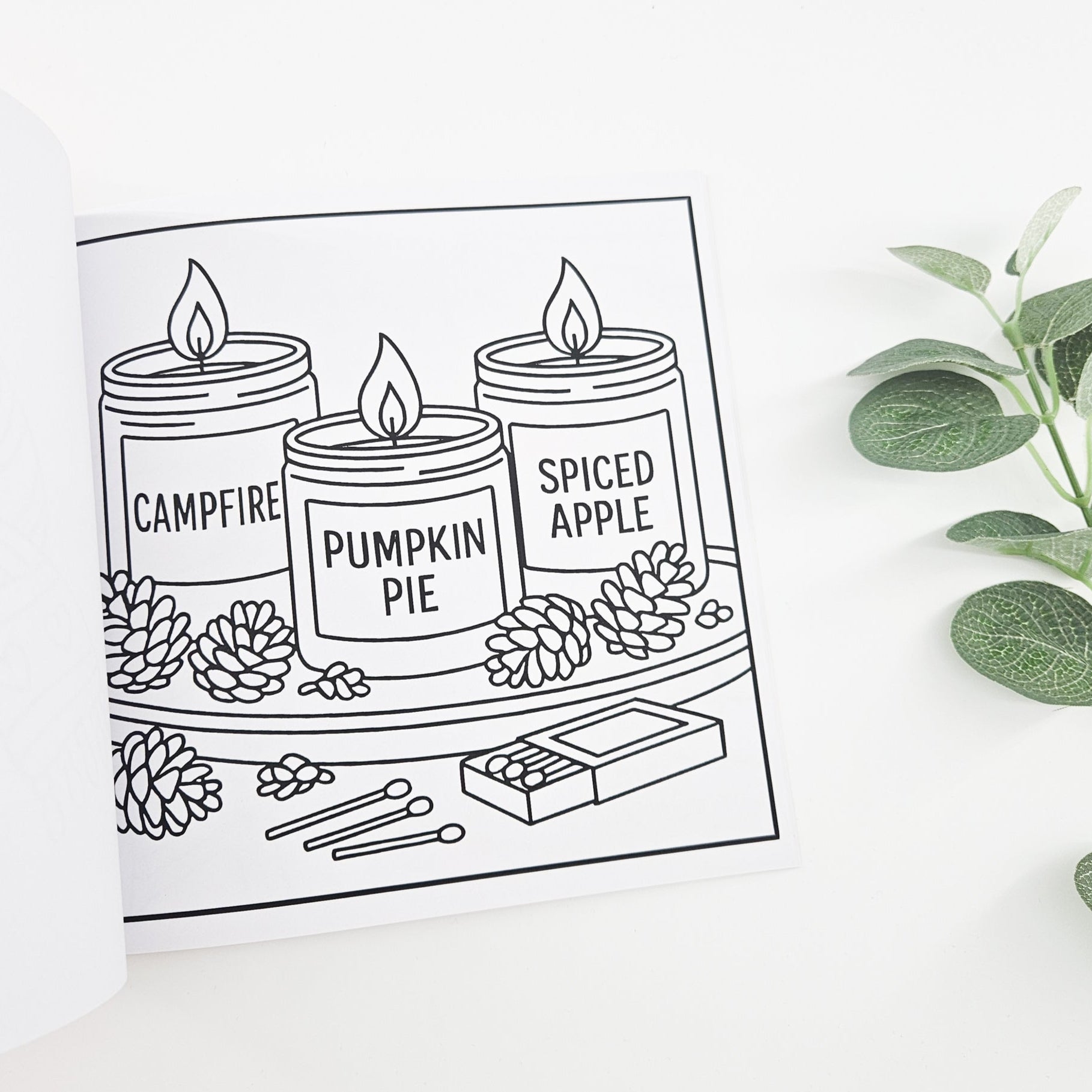 Autumn Vibes Coloring Book | Build Your Own Autumn pamper hamper