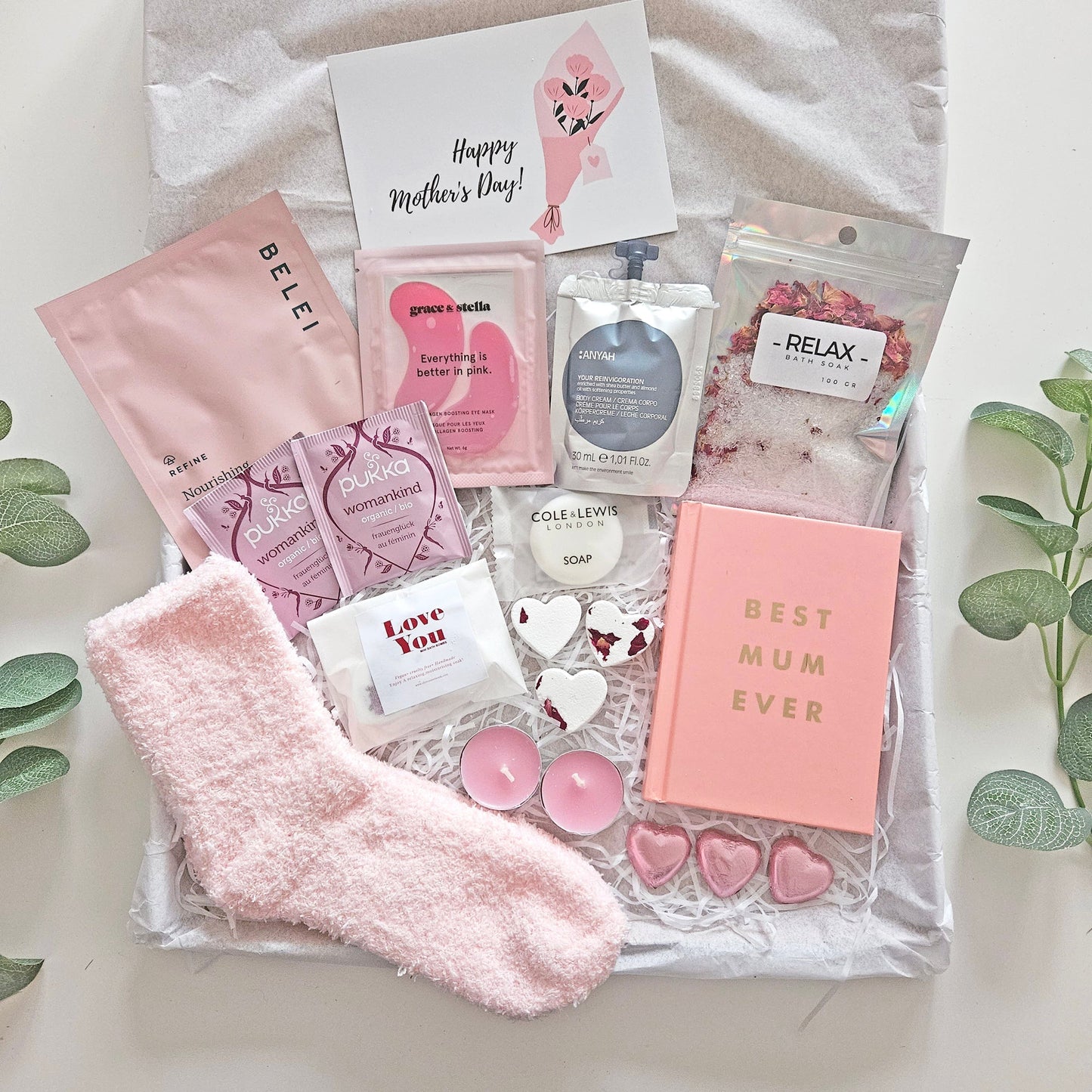 Best Mum Ever Mummy Birthday Pamper Gifts Hampers for Mum