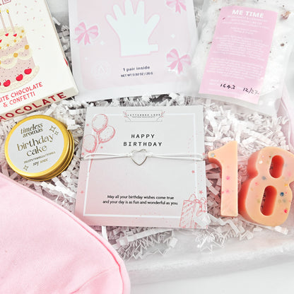 Big 18 Birthday Box | Luxury 18th Birthday Pamper Gift set for her