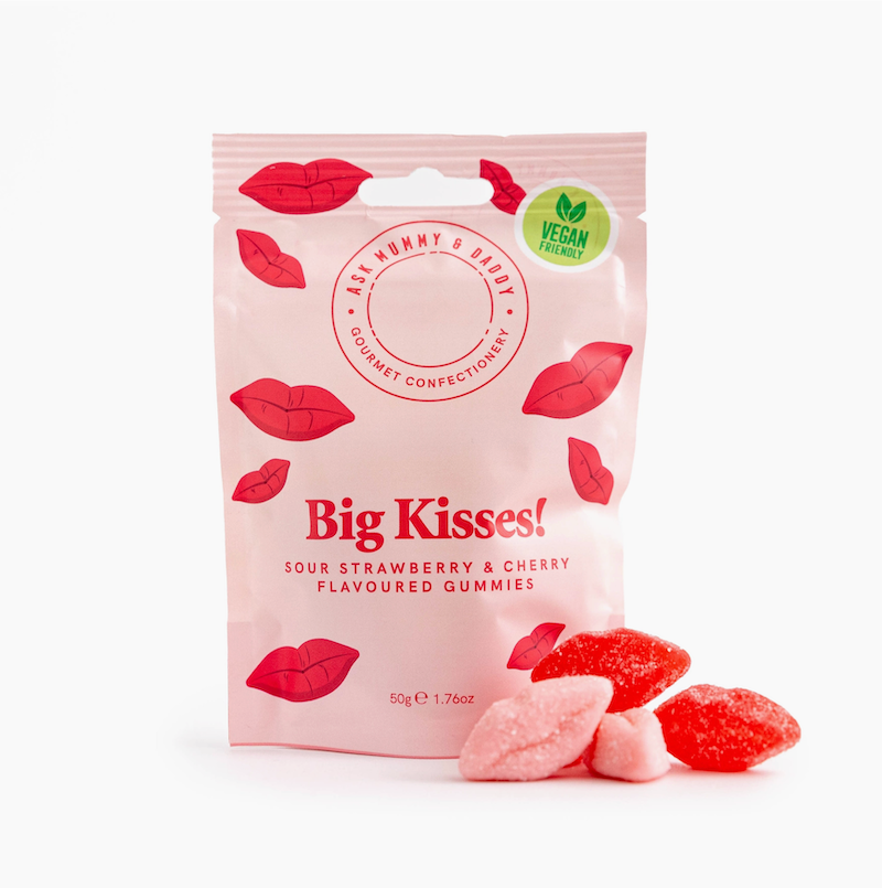 Big kisses Vegan gummies | Build Your Own Vegan Hamper for Her