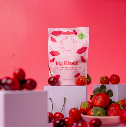 Big kisses Vegan gummies | Build Your Own Vegan self care Hamper for Her