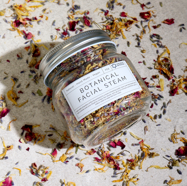 Botanical Facial Steam | Build Your Own Vegan spa gift set For her