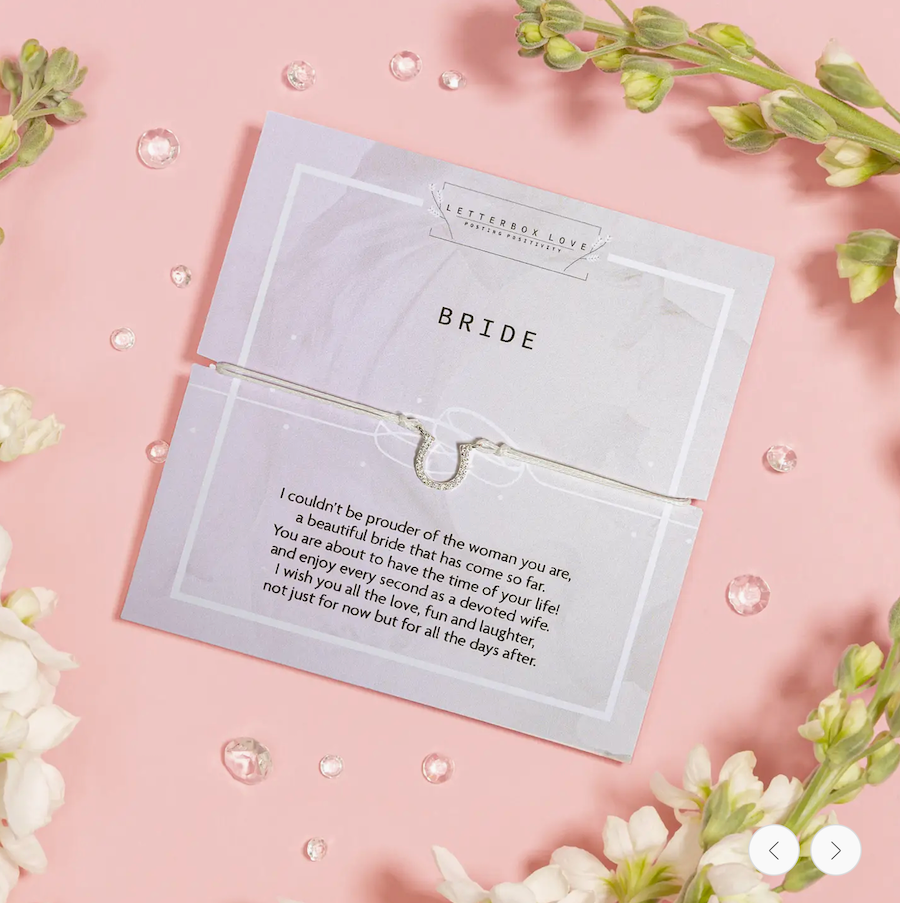 Bride Horse Shoe Bracelet | Build Your Own Wedding hamper