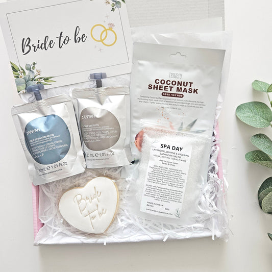Bride To Be Pamper Presents by Post Wedding Mini Gift Box
