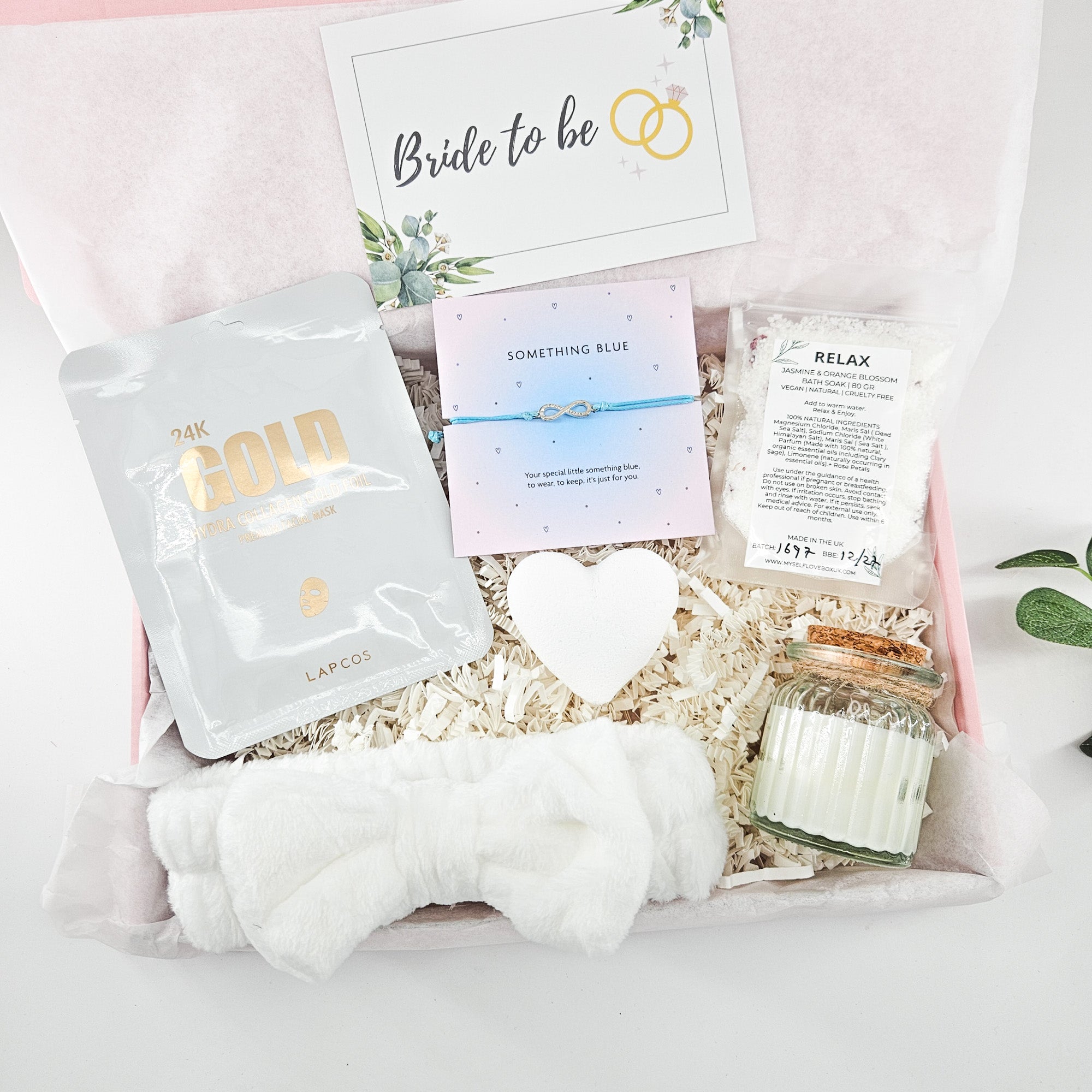 Bride to Be Gift Box | Something Blue Bridal Gift – My Self-Love Box