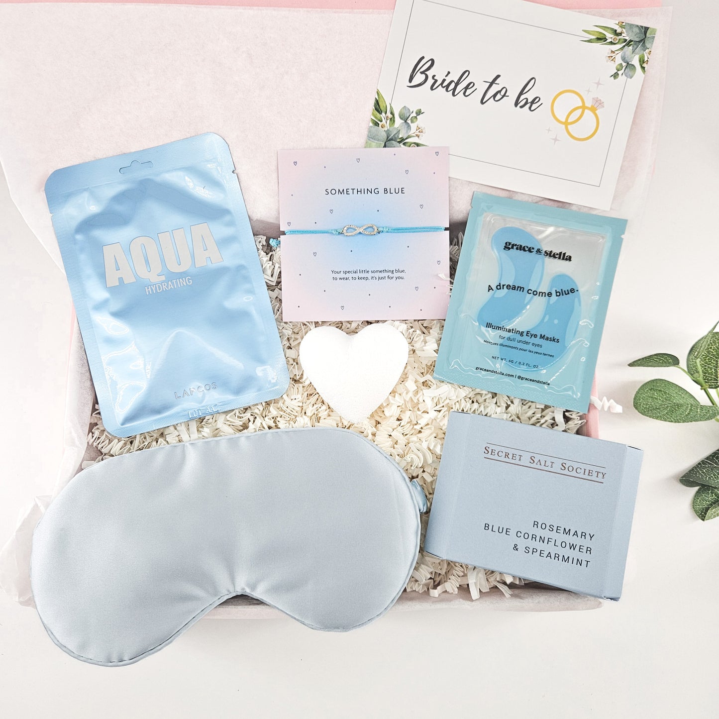 Bride to Be Gift Box | Something Blue Bridal Pamper Gift