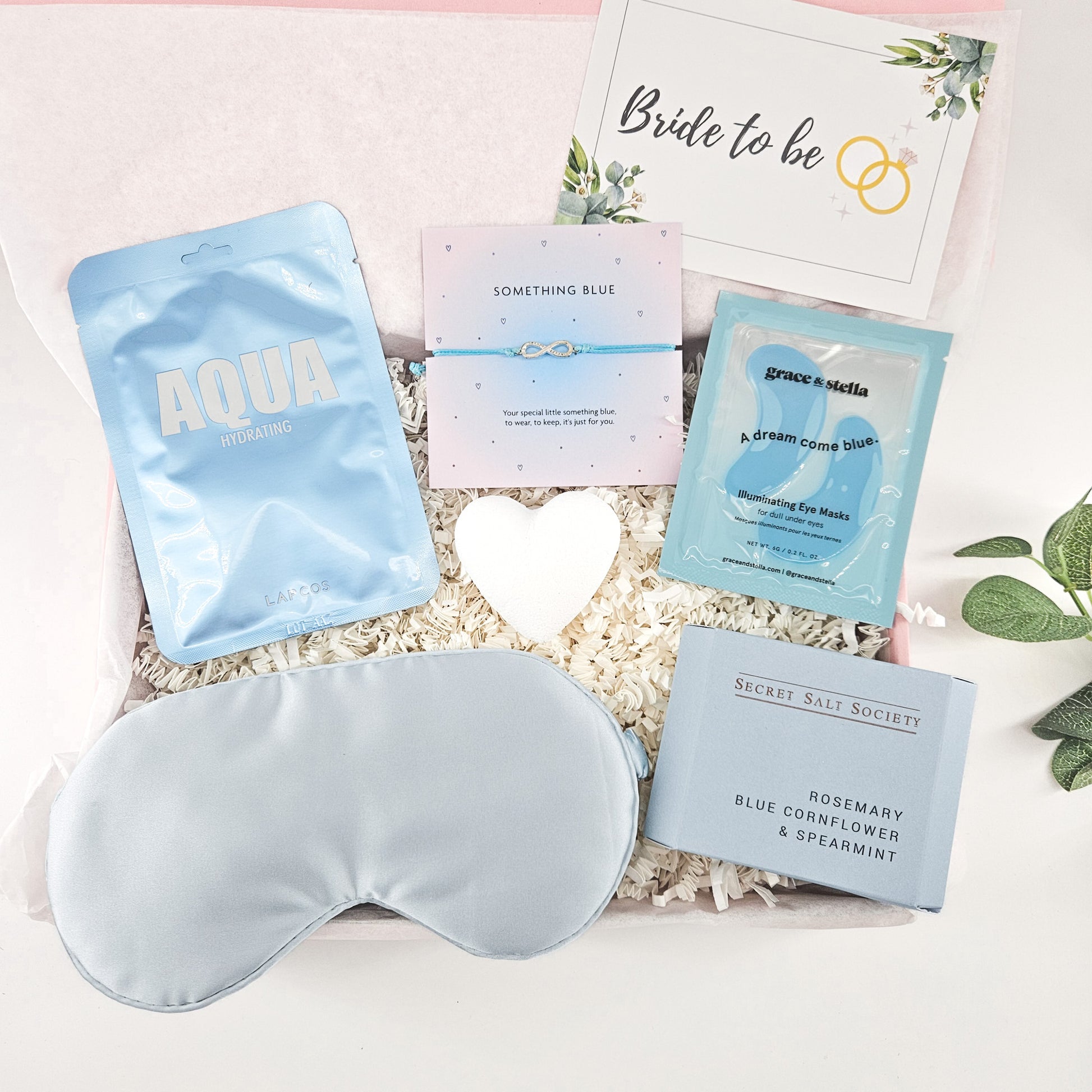Bride to Be Gift Box | Something Blue Bridal Pamper Gift