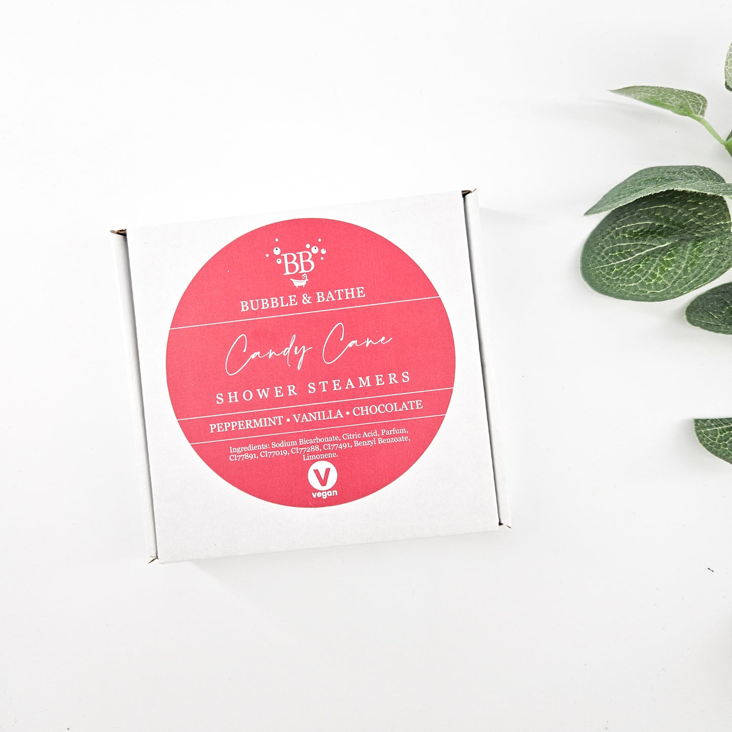 Candy Cane Shower Steamers Box | Build Your Own christmas gift box