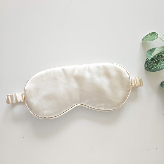 Champagne Satin Sleep Mask | Build Your Own Pamper Set for Her