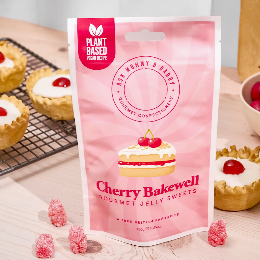 Cherry Bakewell Gummies | Build Your Own Vegan Gift Box Uk