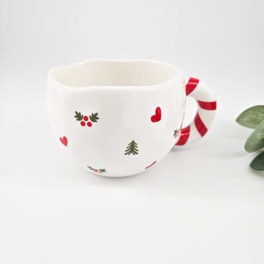 Christmas Candy Cane Mug | Build Your Own Christmas Gift Box