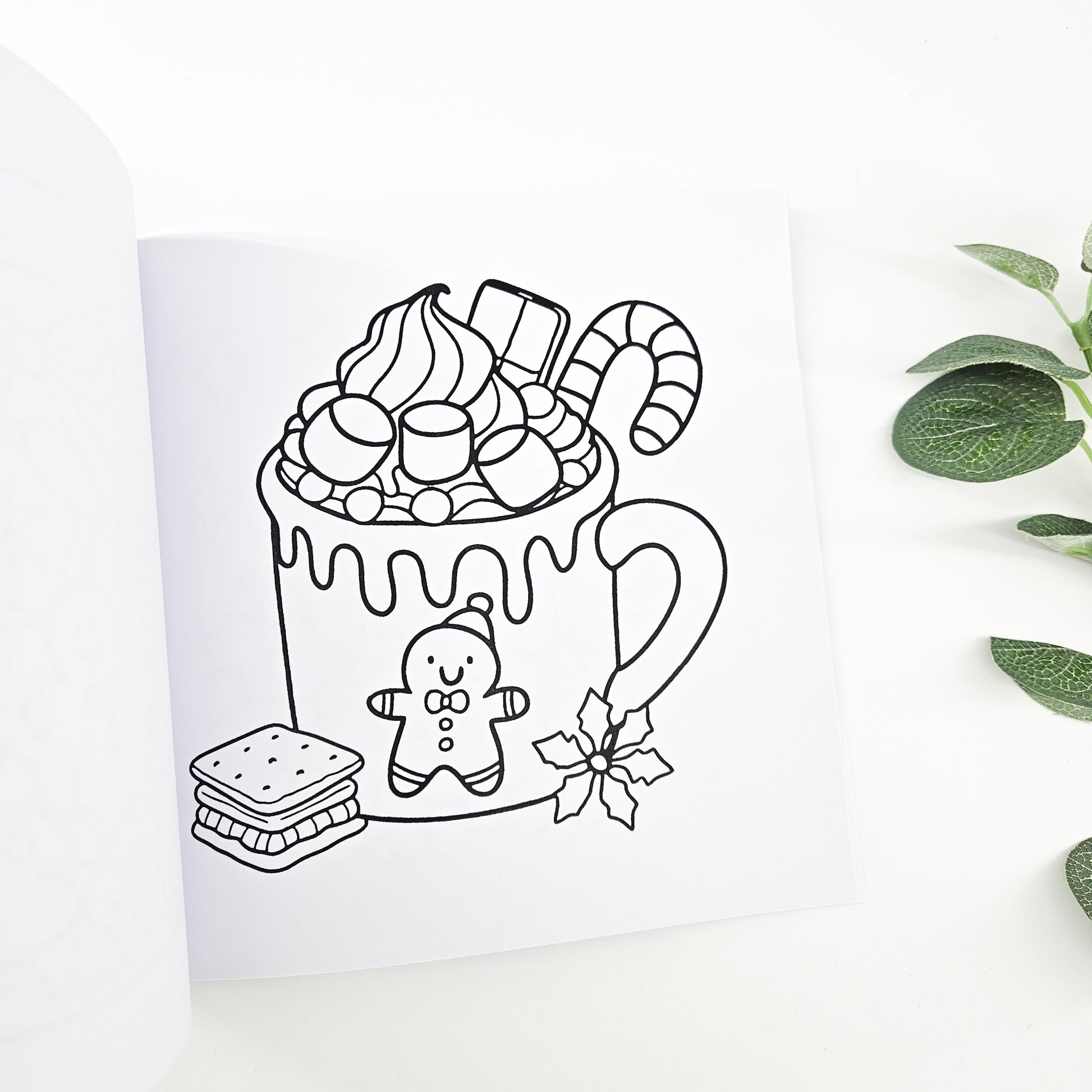 Christmas Colouring Book | Build Your Own christmas gift boxes